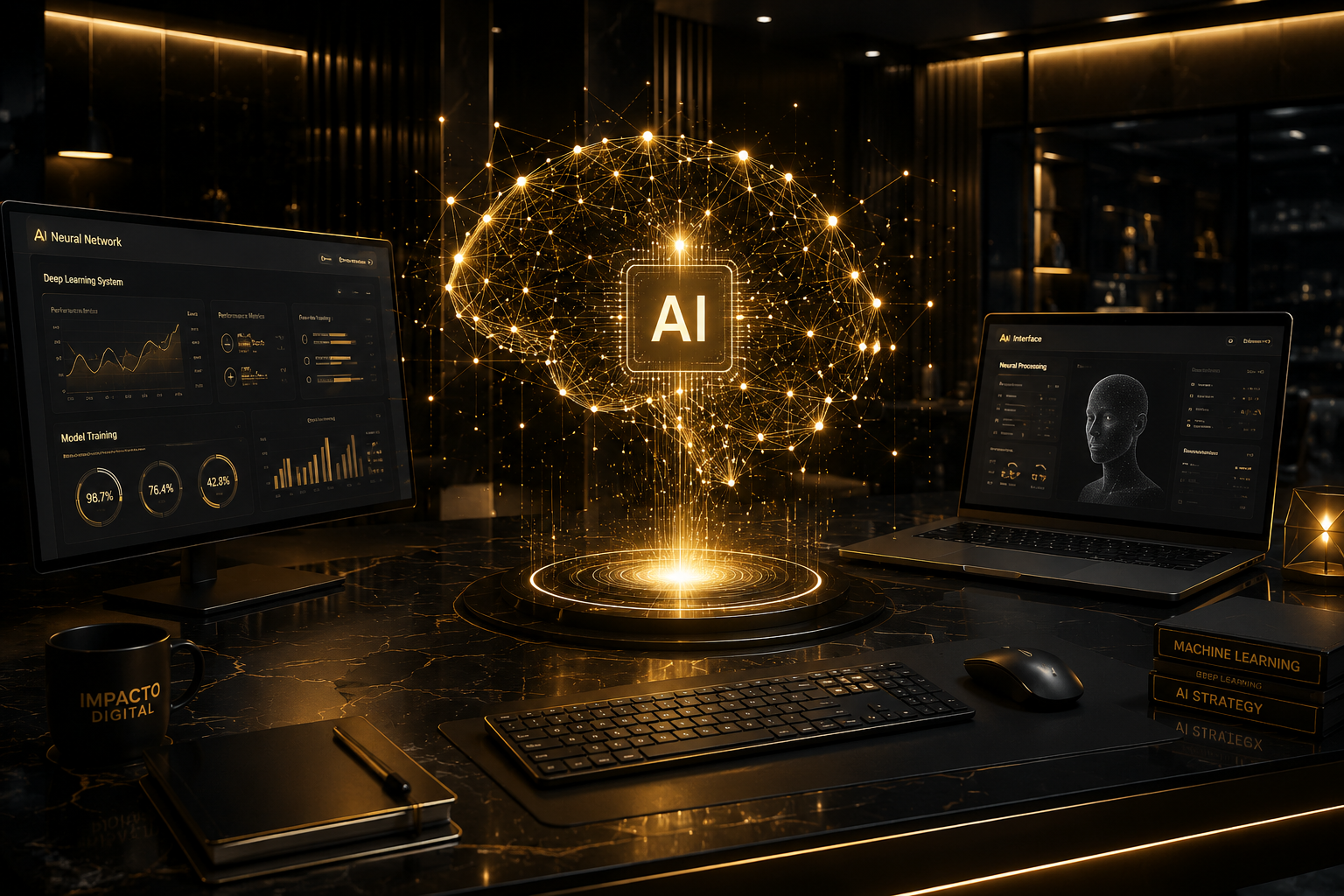 Inteligência Artificial para acelerar resultados